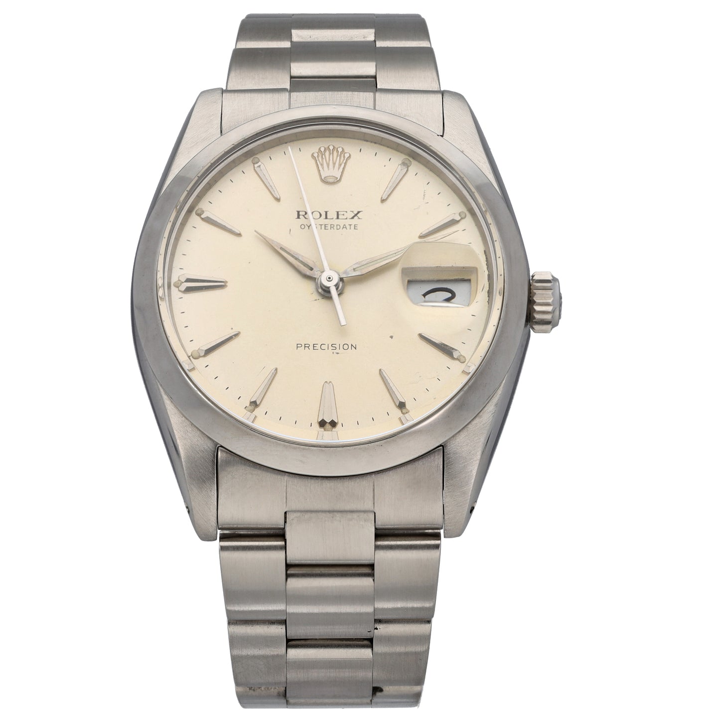 Rolex Oyster Precision 6694 34mm Stainless Steel Watch