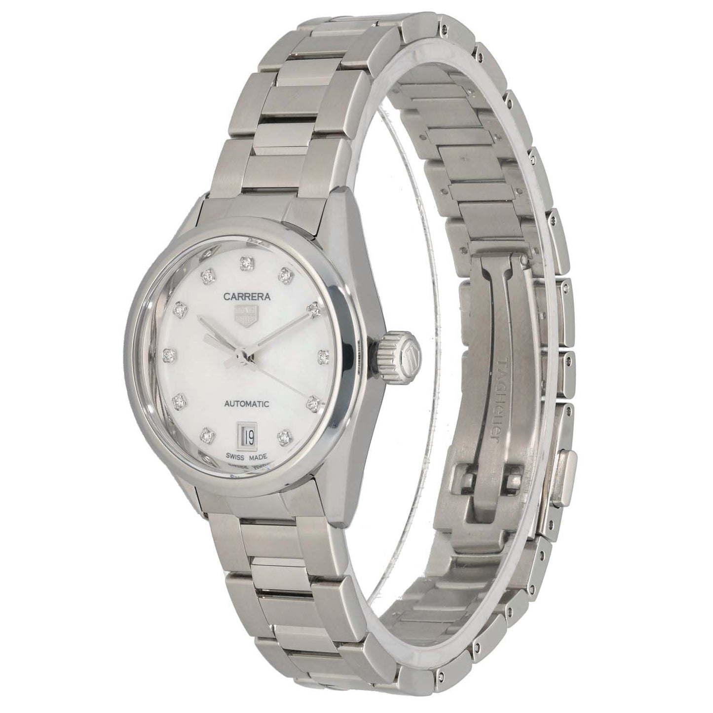 Tag Heuer Carrera WBN2412-0 29mm Stainless Steel Watch