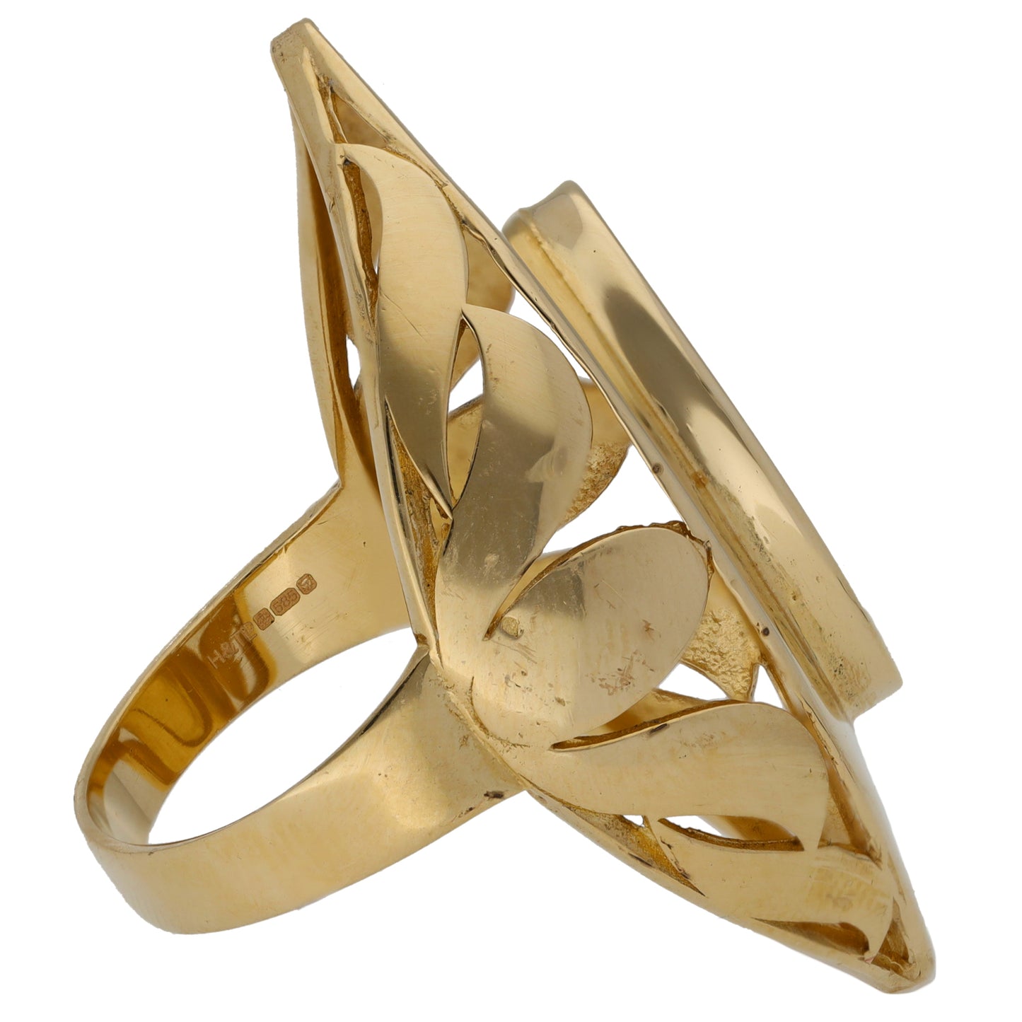 14ct Gold Alternative Ring Size S