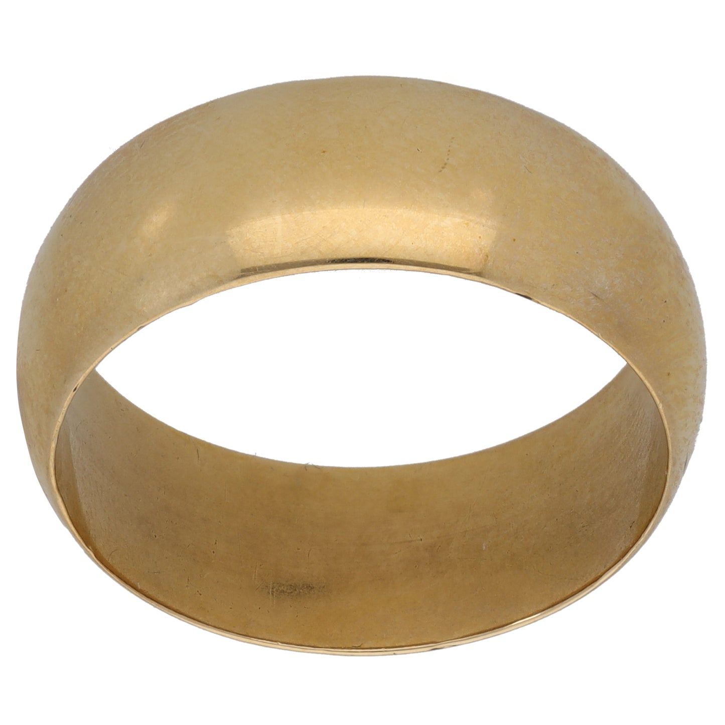 9ct Gold Plain Wedding Ring Size W
