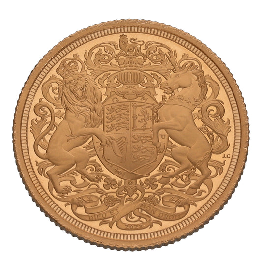 22ct Gold King Charles III Full Sovereign Coin 2022