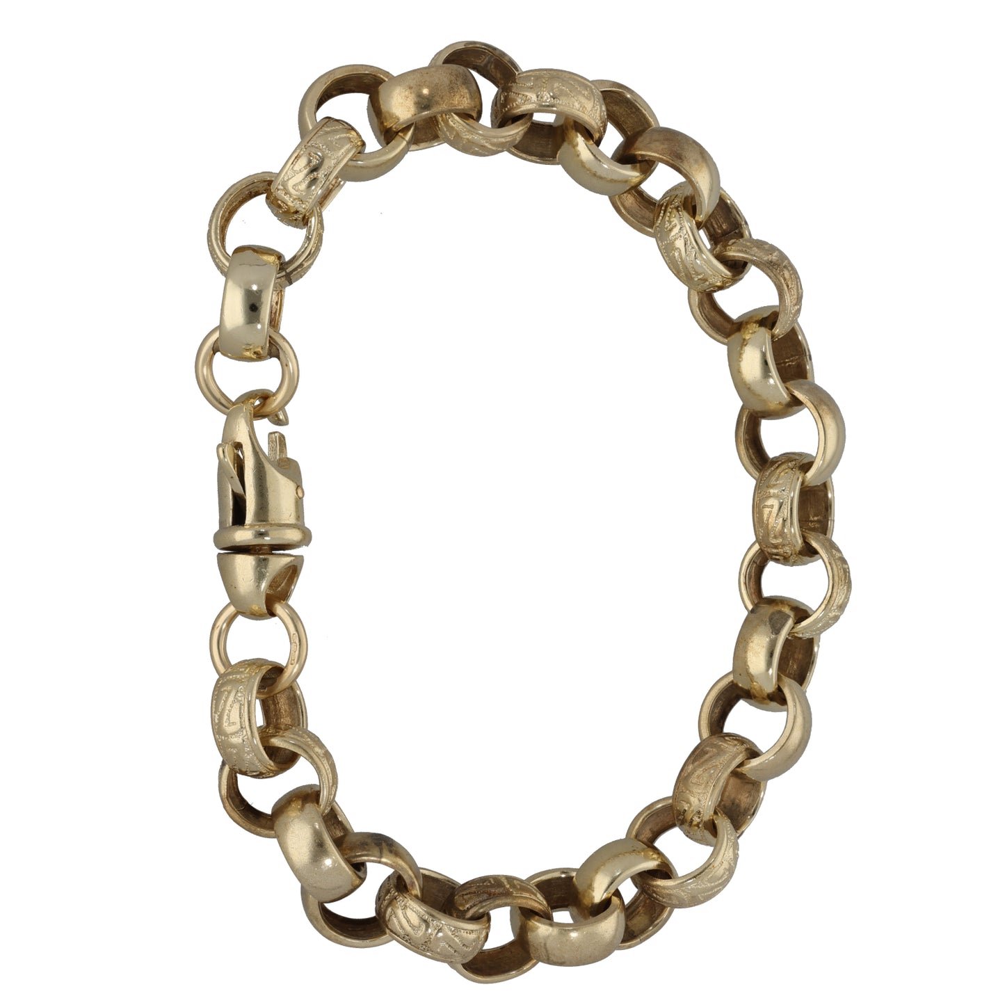 9ct Gold Belcher Bracelet