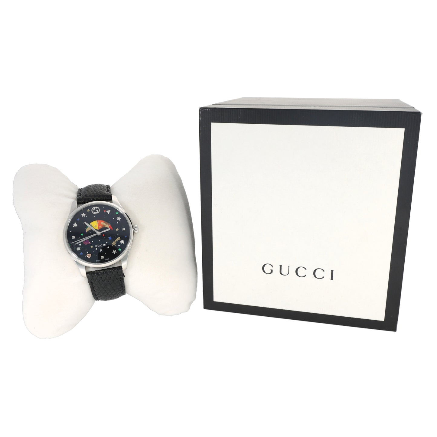 Gucci G-Timeless 126.4 36mm Stainless Steel Watch