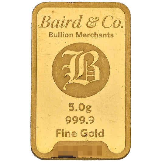 24ct 5g Gold Bar