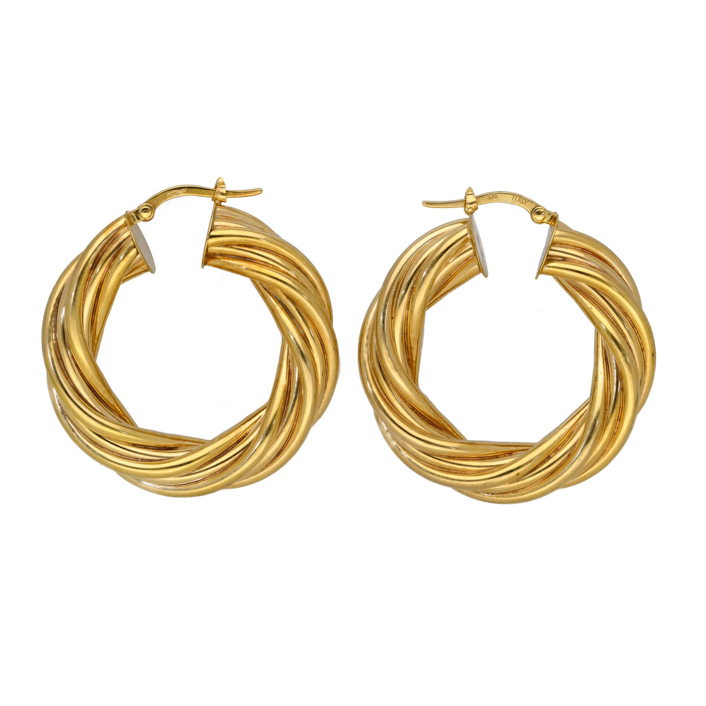 9ct Gold Hoop Earrings
