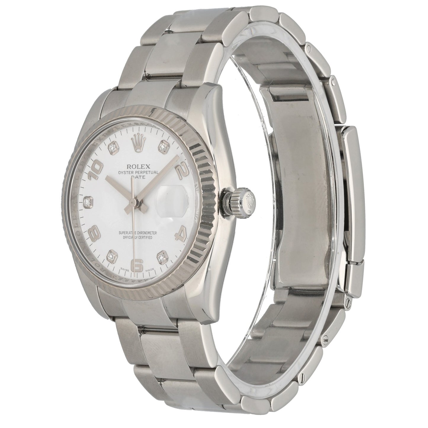 Rolex Oyster Perpetual 115234 34mm Stainless Steel Watch
