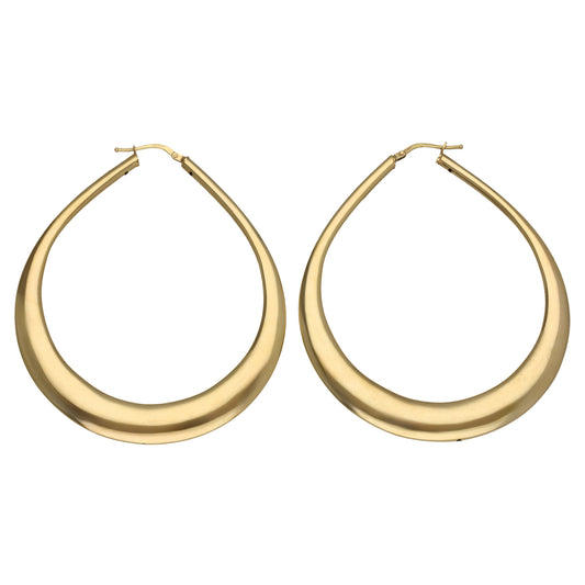 18ct Gold Creole Earrings