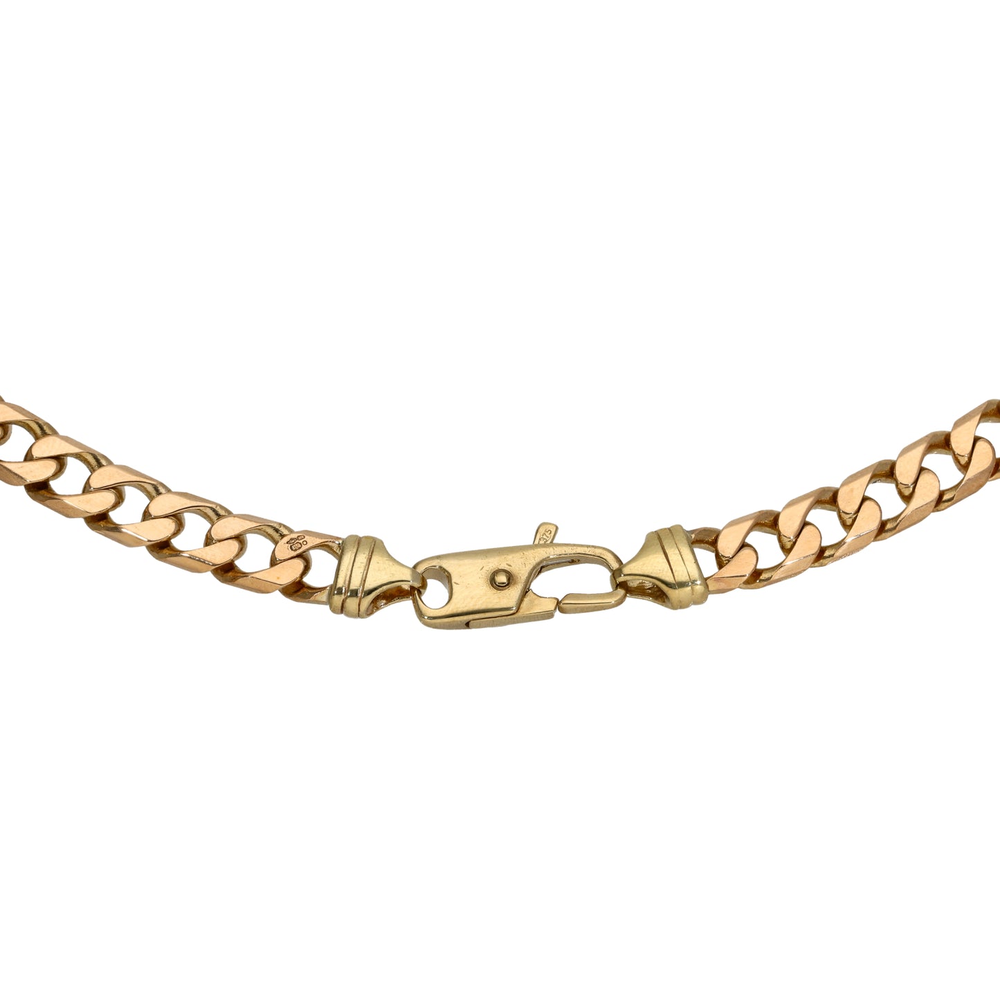 9ct Gold Curb Chain 20"