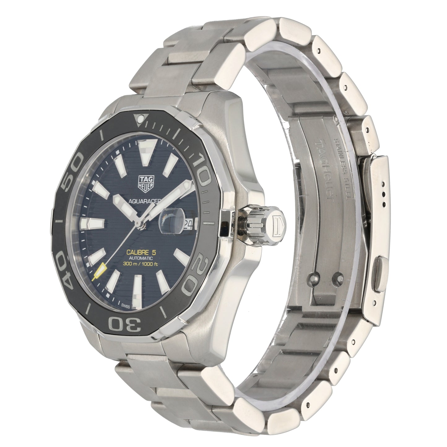 Tag Heuer Aquaracer WAY201A 43mm Stainless Steel Watch