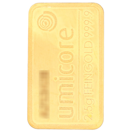 24ct 2.5g Gold Bar