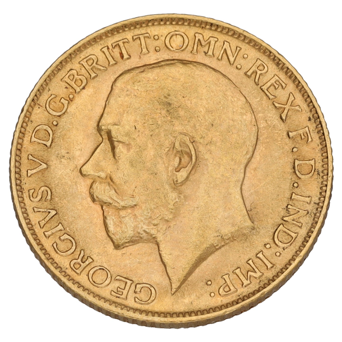 22ct Gold King George V Full Sovereign Coin 1911