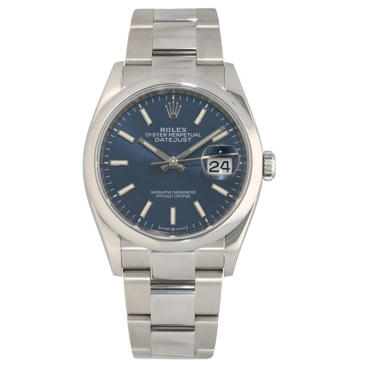 Rolex Datejust 126200 36mm Stainless Steel Watch