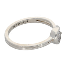 Load image into Gallery viewer, Silver Sterling Pandora 0.25ct Laboratory-Created Diamond Ring Size I
