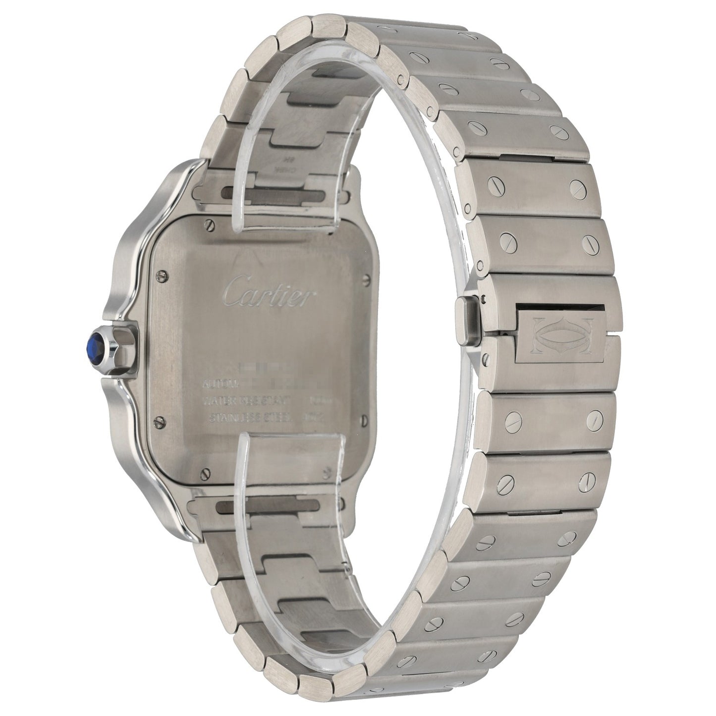 Cartier Santos WSSA0048 39.8mm Stainless Steel Watch