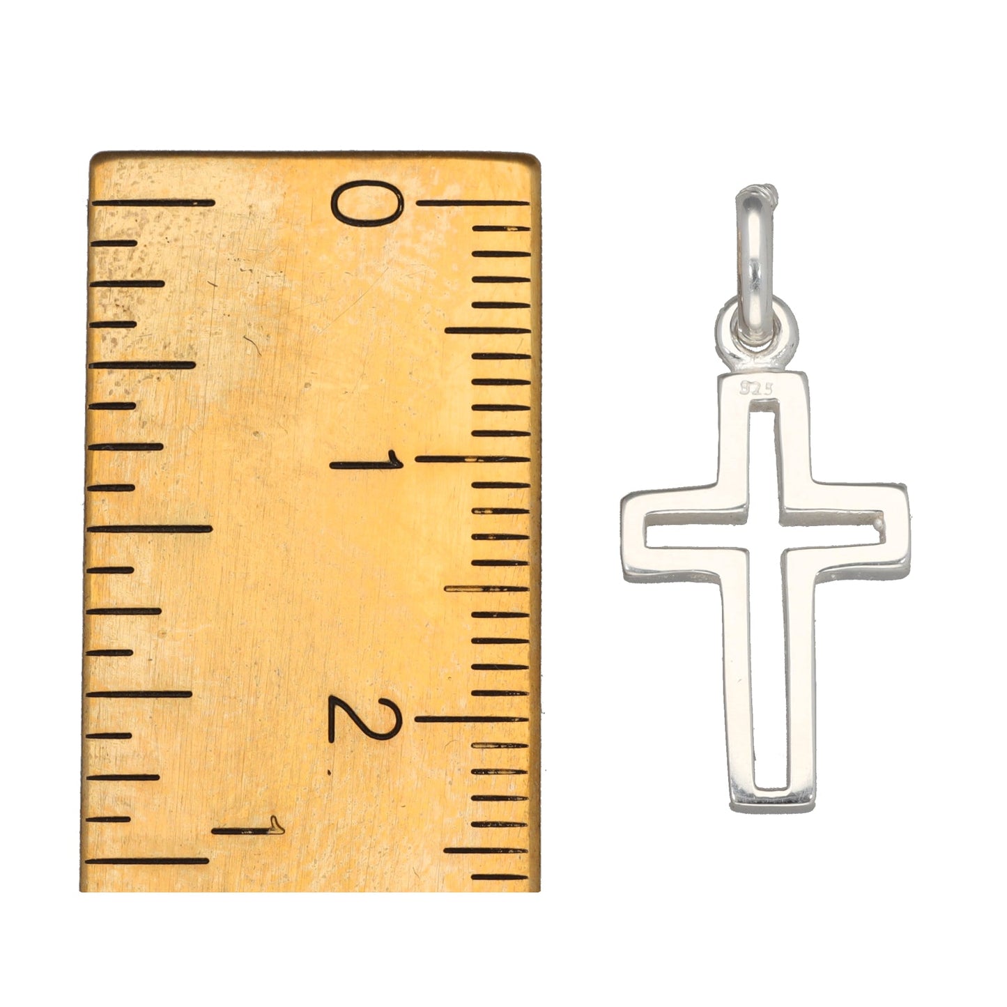 Silver Sterling Cross Pendant