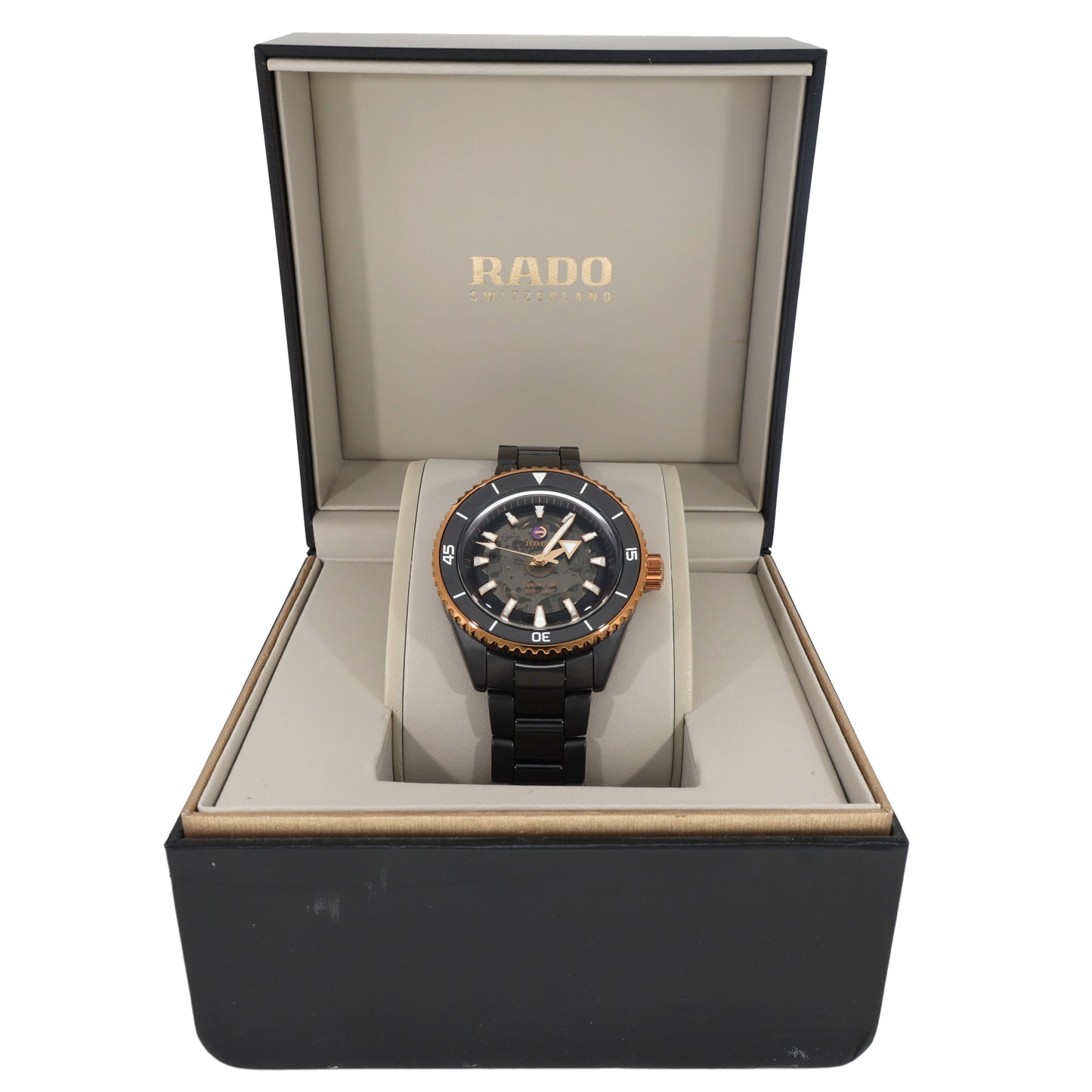 Rado Captain Cook 734.6127.3 43mm Ceramic Watch