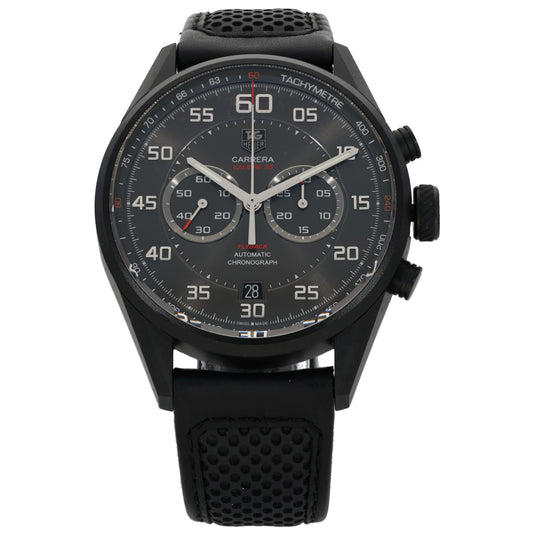 Tag Heuer Carrera CAR2B80 43mm Titanium Watch
