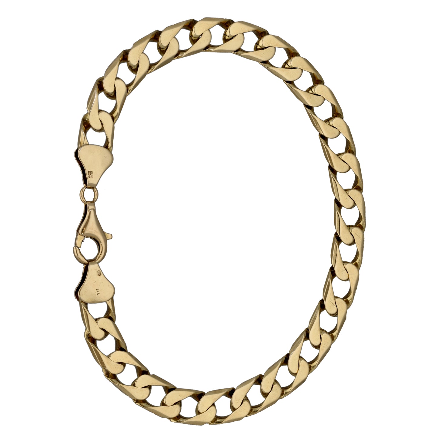 9ct Gold Curb Bracelet