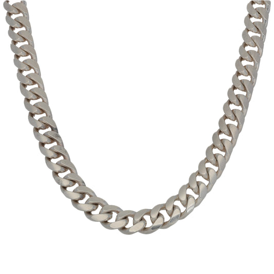 Sterling Silver Curb Chain 22"