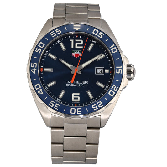 Tag Heuer Formula 1 WAZ1010 43mm Stainless Steel Watch