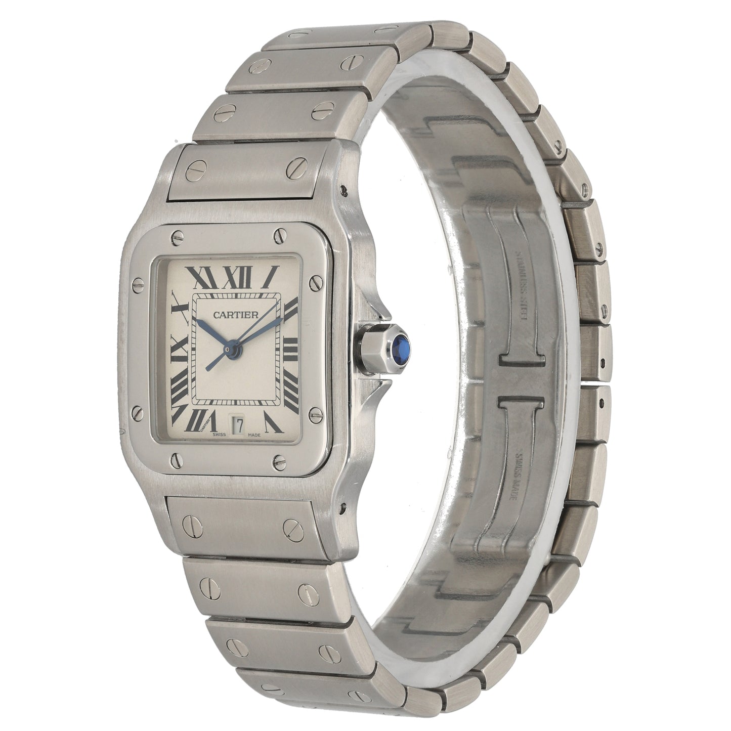 Cartier Santos Galbee W20060D6 29mm Stainless Steel Watch