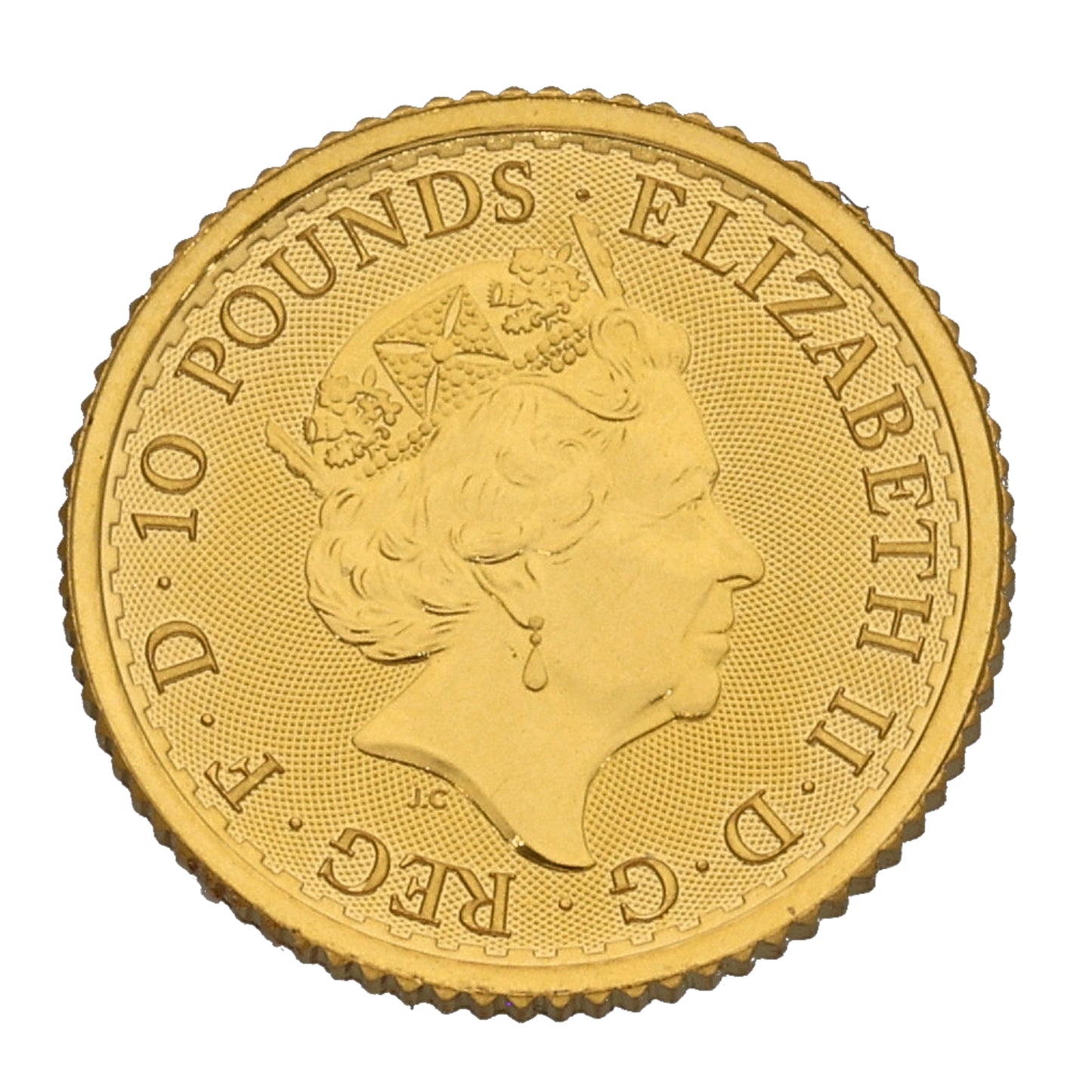 24ct Gold Queen Elizabeth II 1/10 OZ Britannia Coin 2021