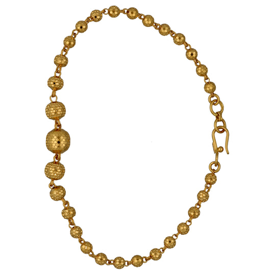 New 22ct Gold Fancy Beaded Bracelet
