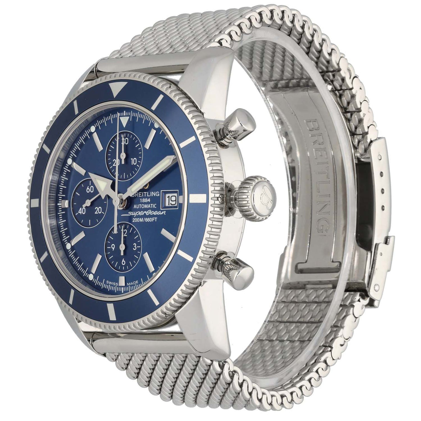 Breitling Superocean Heritage Chronograph A13320 46mm Stainless Steel Watch