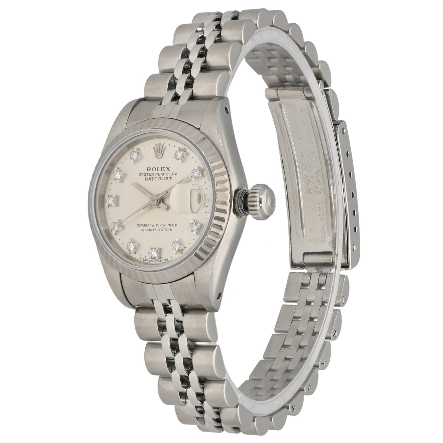 Rolex Lady Datejust 69174 26mm Stainless Steel Watch