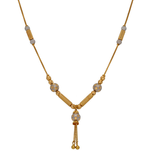 22ct Gold Fancy Necklace 18"