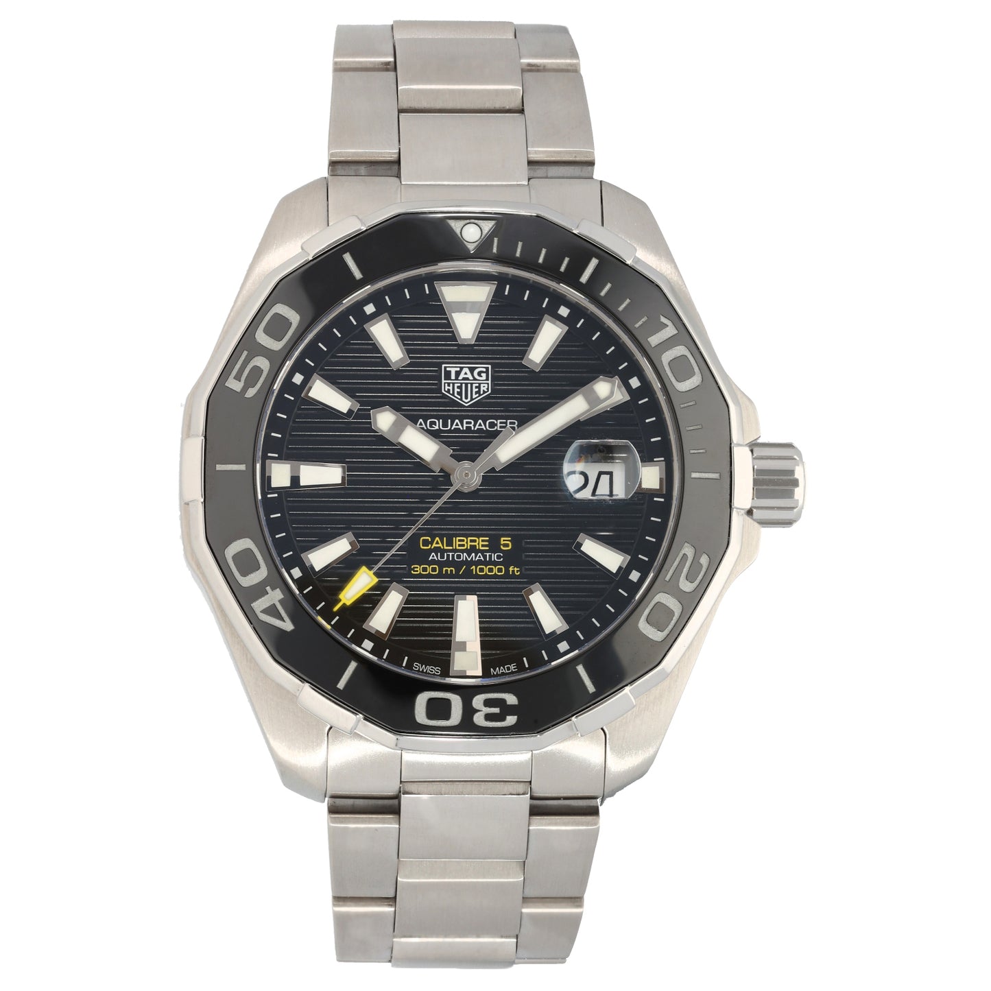 Tag Heuer Aquaracer WAY201A 43mm Stainless Steel Watch