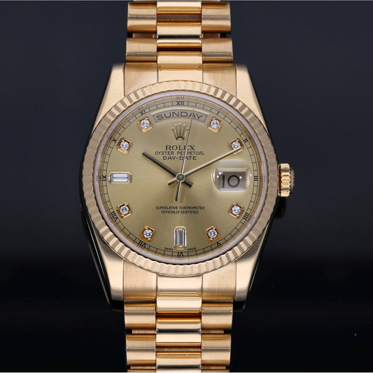 Rolex Day-Date 36 118238 36mm Gold Watch