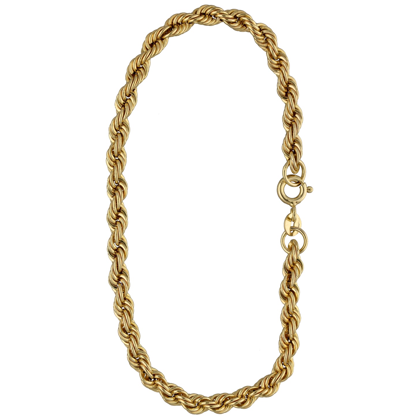 9ct Gold Rope Bracelet