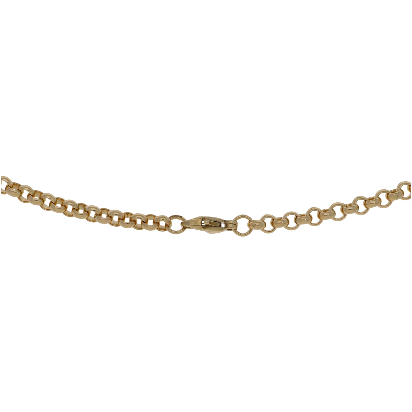 9ct Gold Belcher Chain 20"