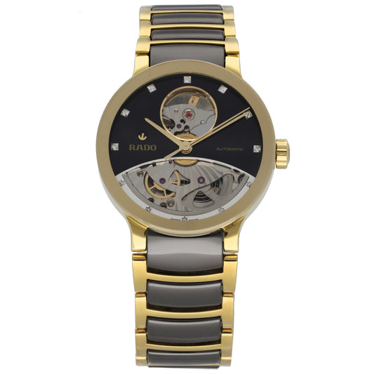 Rado Centrix Open Heart 734.0246.3 33mm Bi-Colour Watch