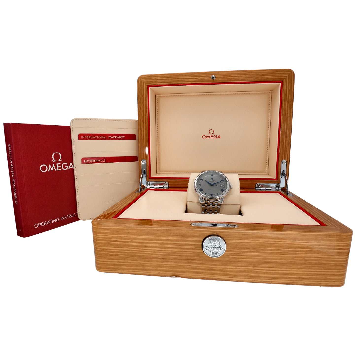 Omega De Ville Prestige 424.10.40.20.06.002 39.5mm Stainless Steel Watch