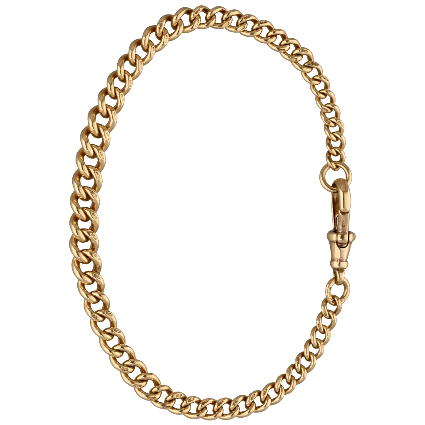 9ct Gold Curb Bracelet