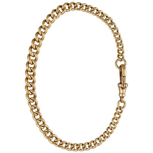 9ct Gold Curb Bracelet