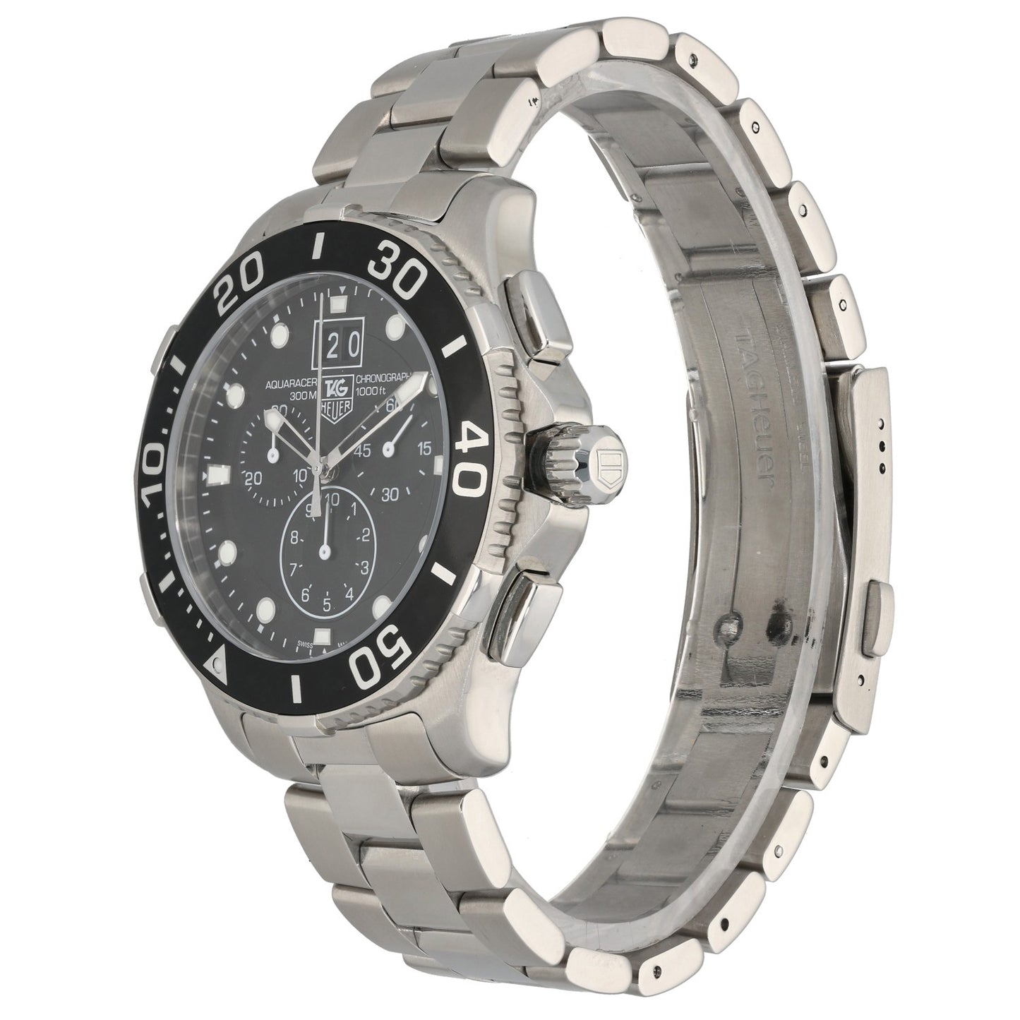 Tag Heuer Aquaracer CAN1010 44mm Stainless Steel Watch