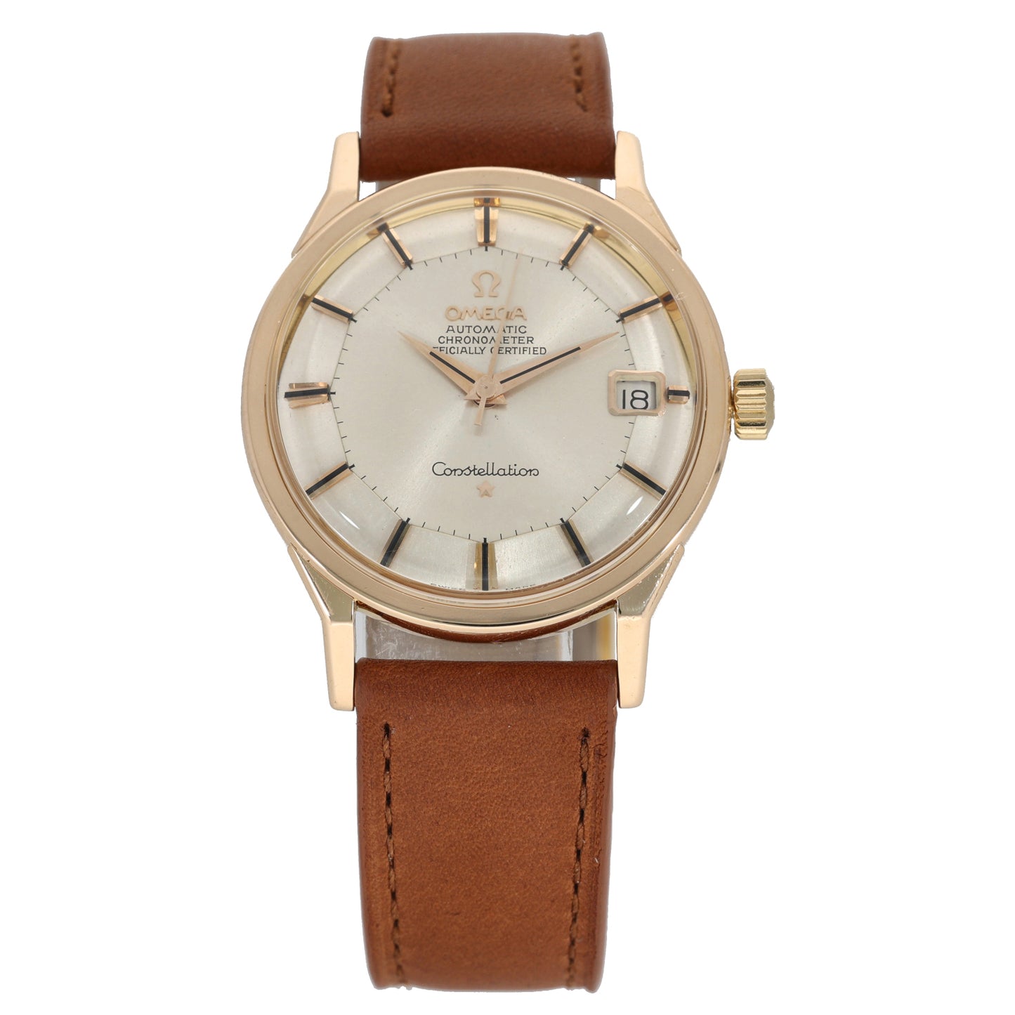 Omega Constellation 34mm Gold Watch