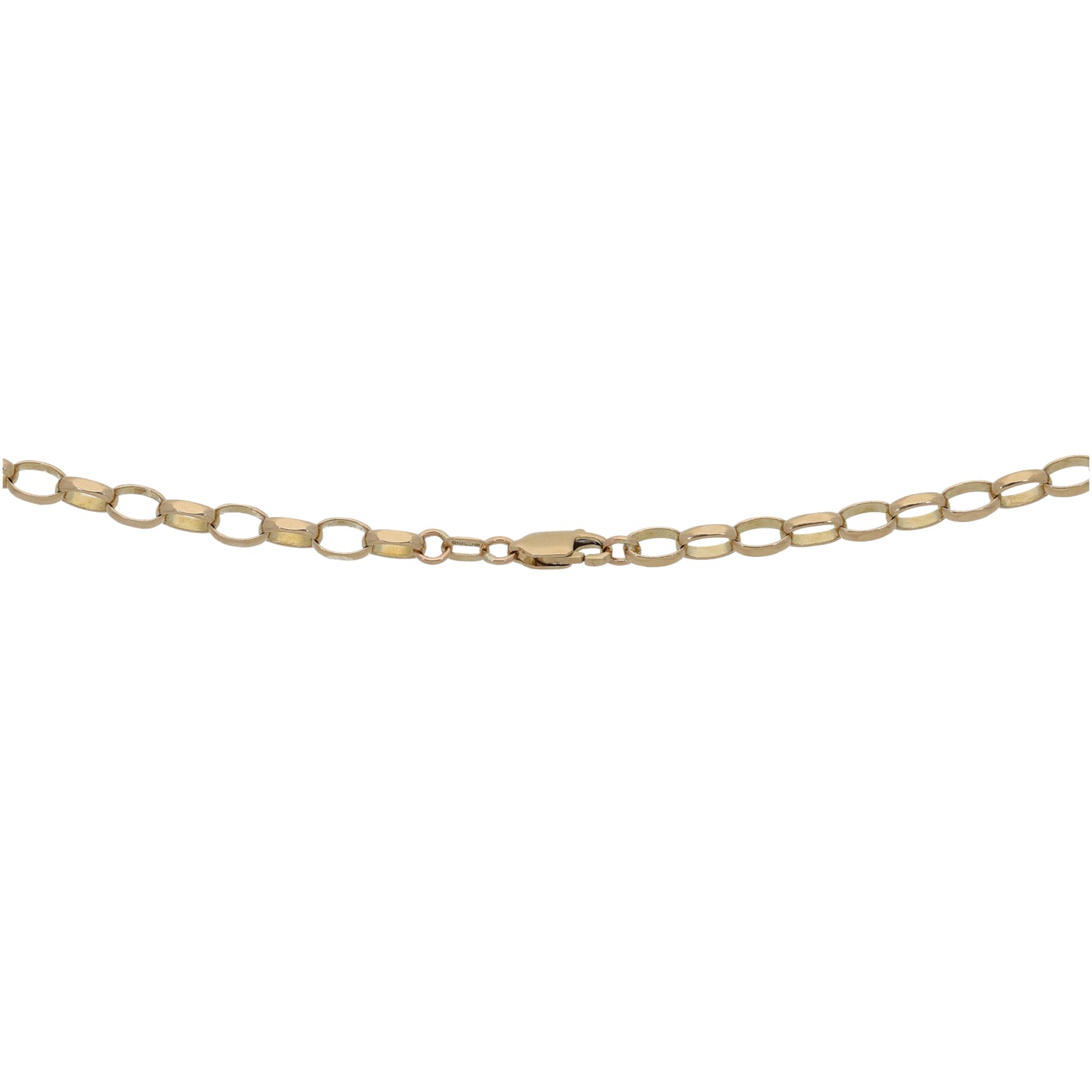 9ct Gold Belcher Chain 19"