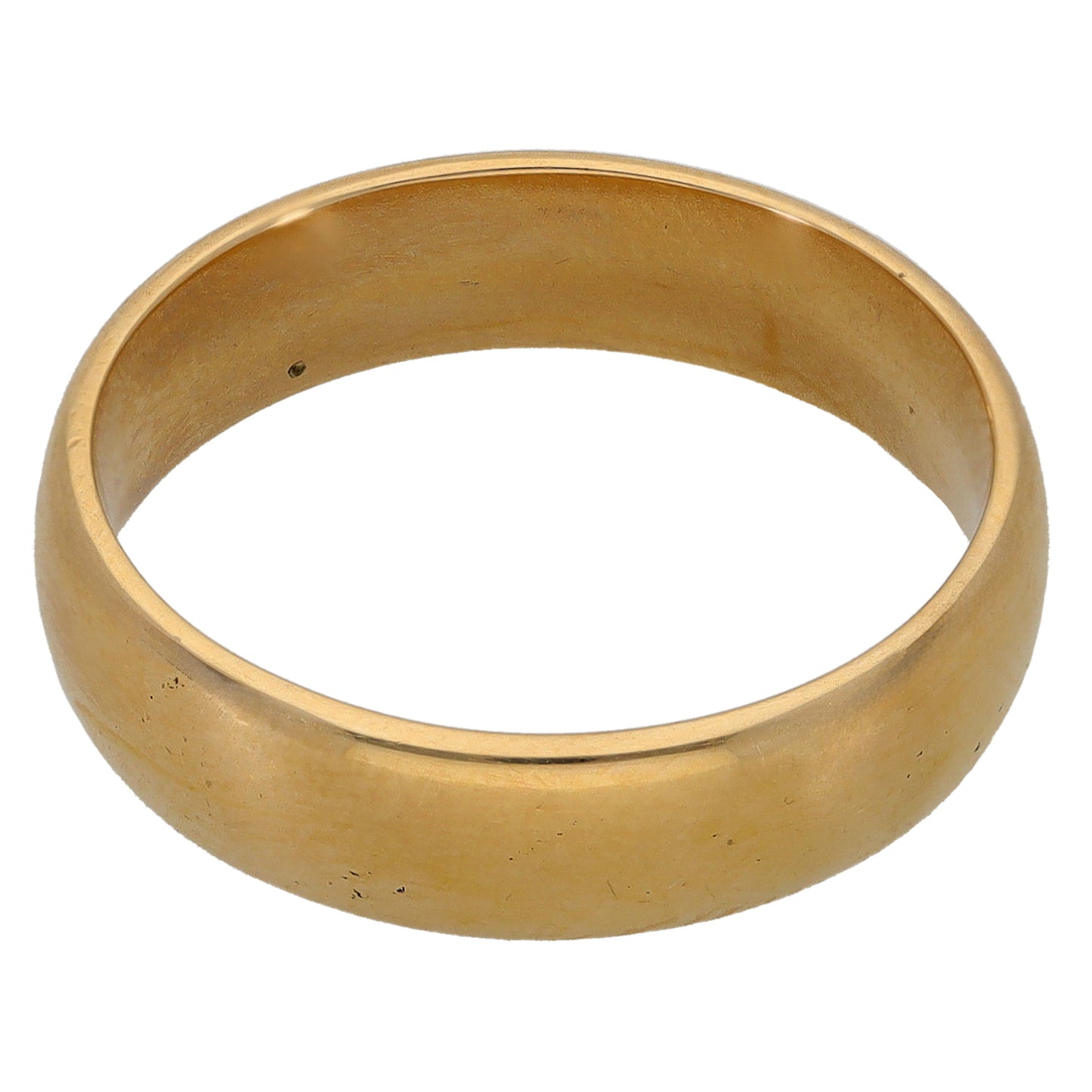 9ct Gold Plain Wedding Ring Size O