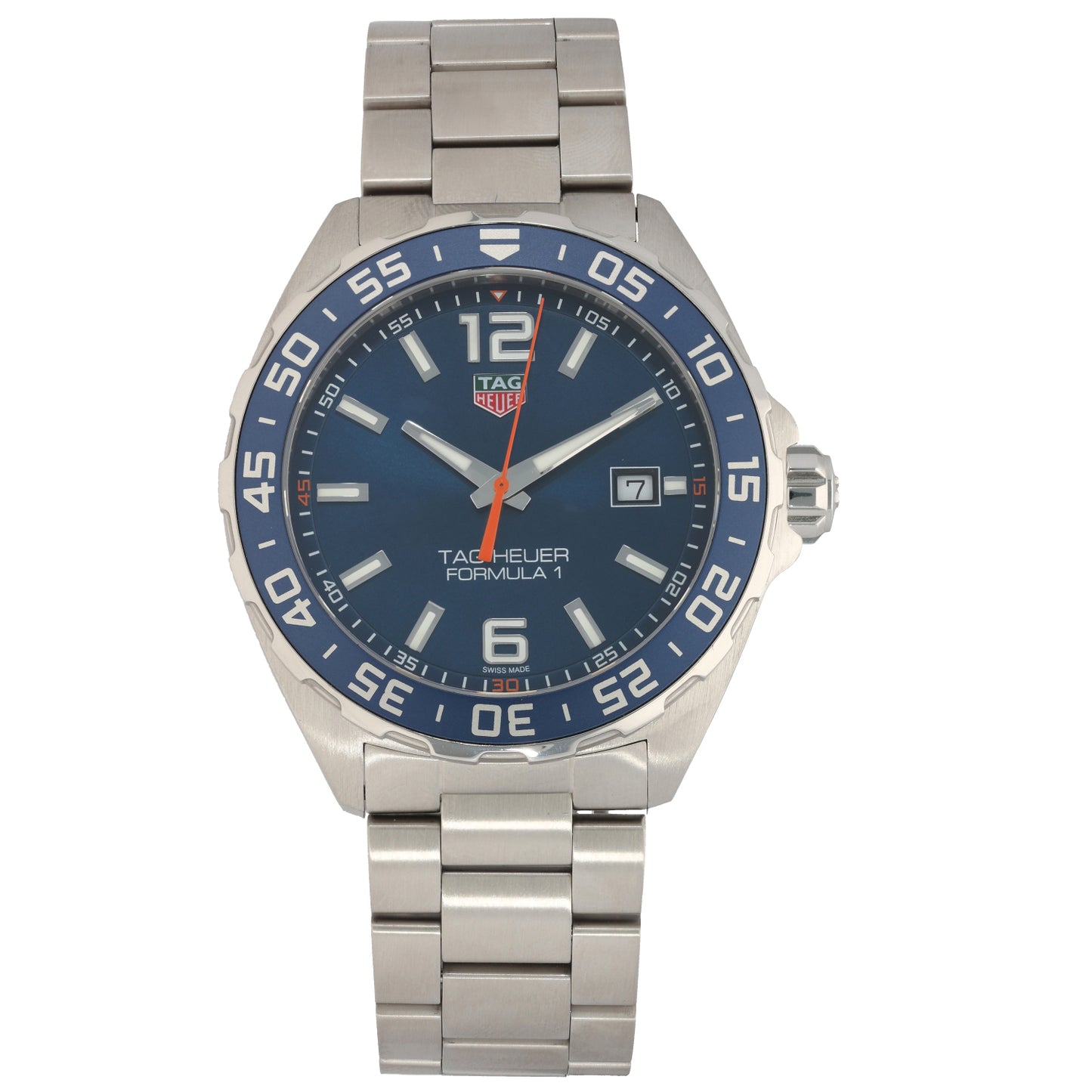 Tag Heuer Formula 1 WAZ1010 43mm Stainless Steel Watch
