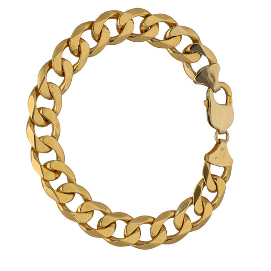 9ct Gold Curb Bracelet