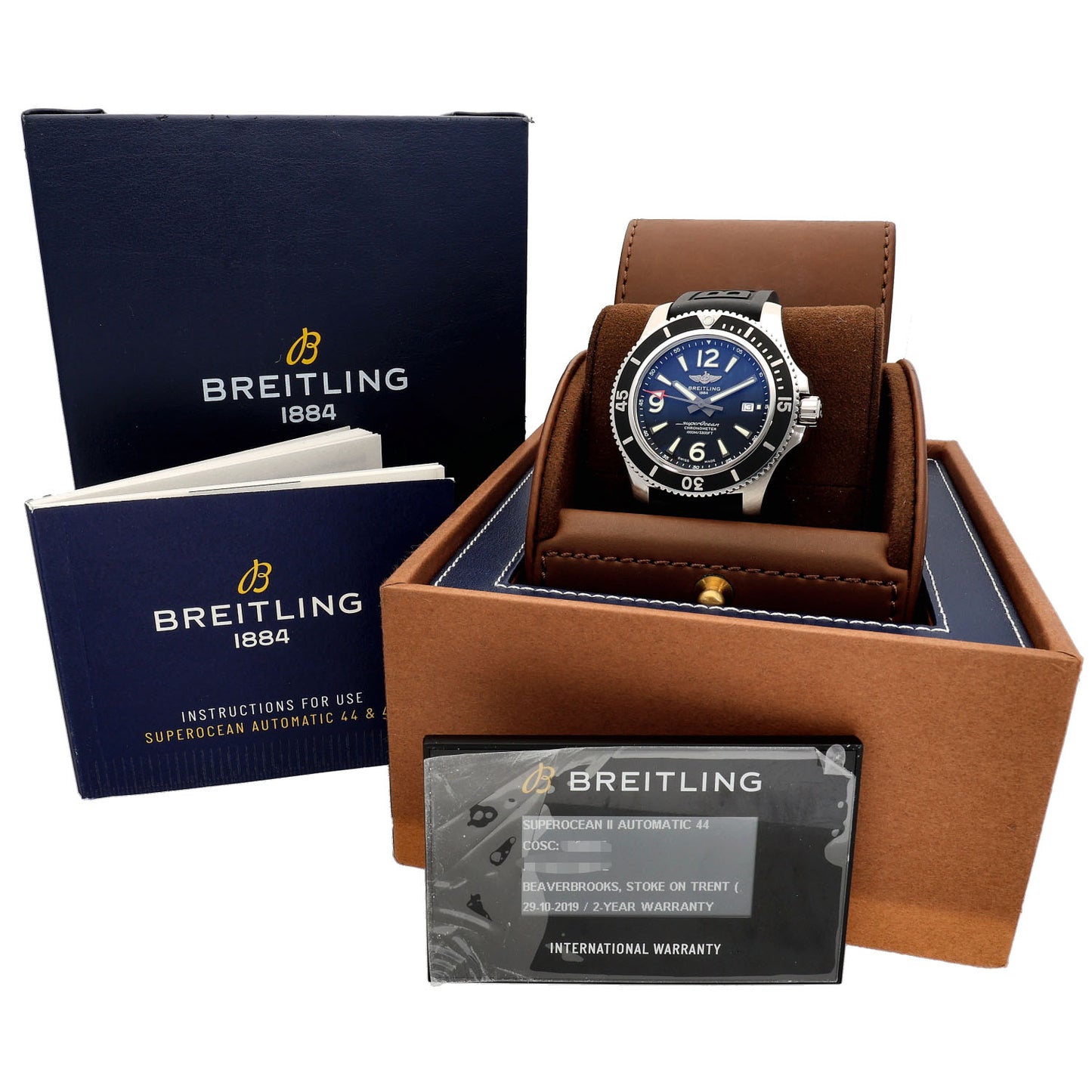 Breitling Superocean A17367 44mm Stainless Steel Watch