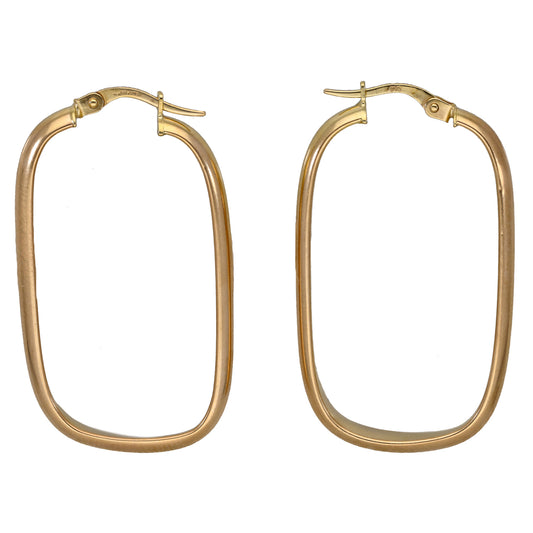 9ct Gold Creole Earrings