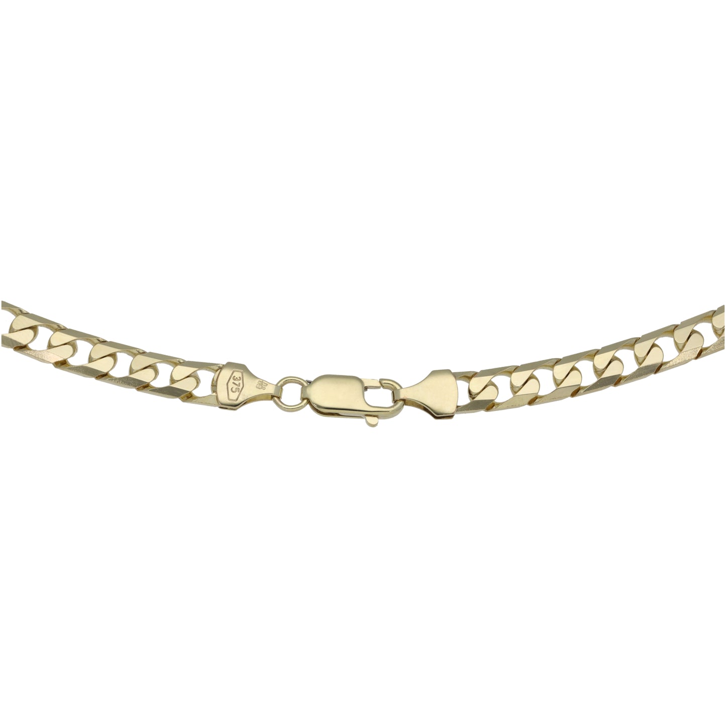 9ct Gold Curb Chain 20"