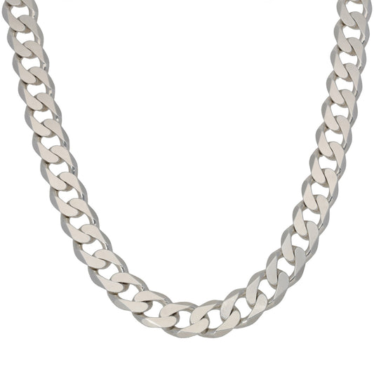 Sterling Silver Curb Chain 22"