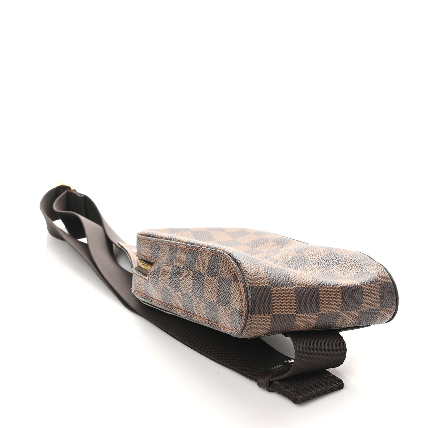 Louis Vuitton Geronimos Damier Ebene Coated Canvas Bag - Brown