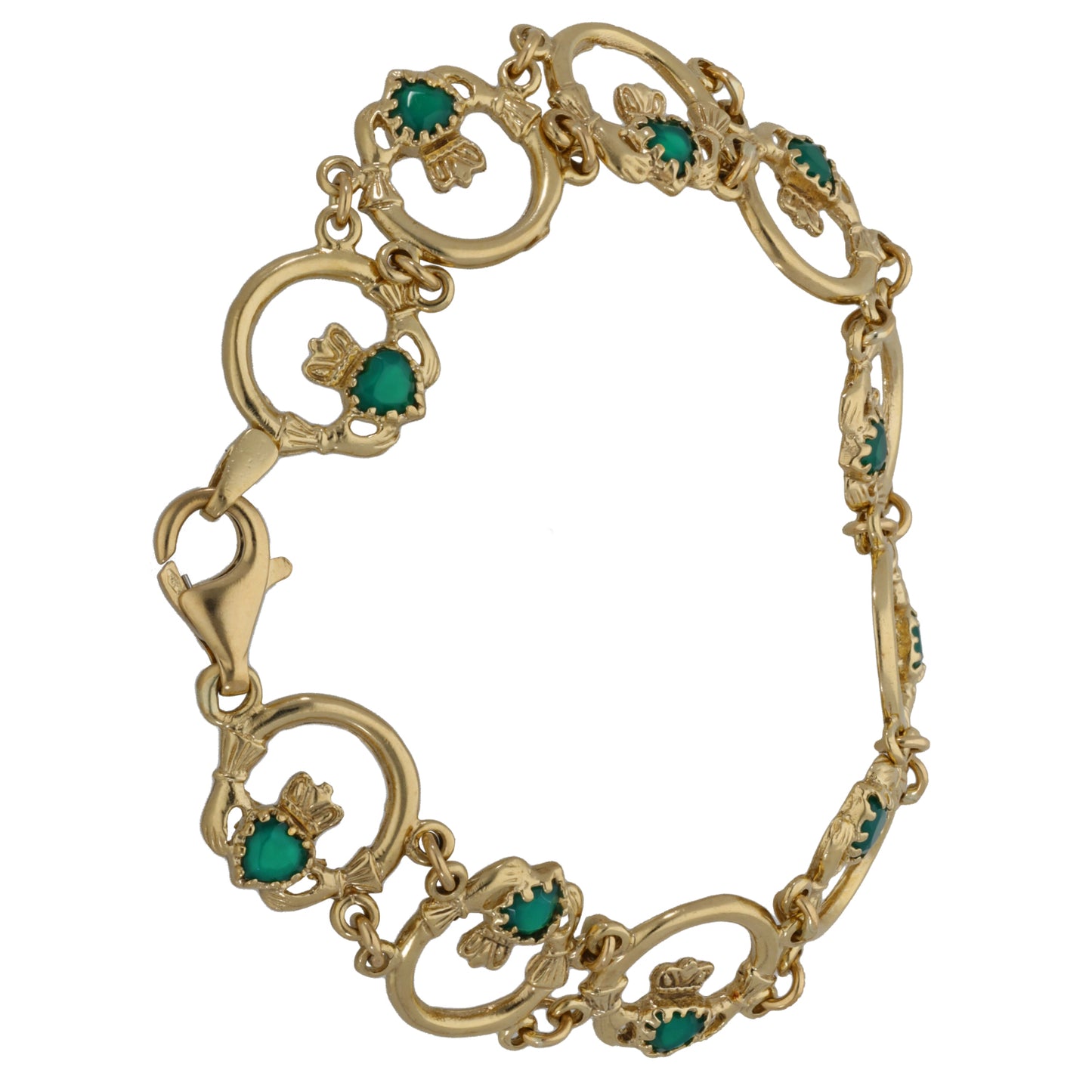 9ct Gold Agate Alternative Bracelet